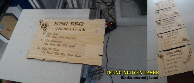 Địa điểm làm menu gỗ lấy nhanh lấy liền theo yêu cầu tại Sài Gòn, Đà Nẵng, Cần Thơ, HN