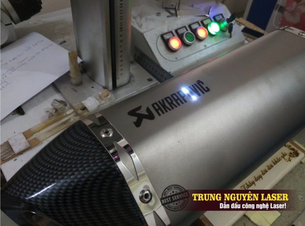 Khắc logo lên inox bằng laser tại Hà Nội và Tp Hồ Chí Minh