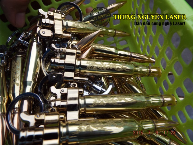 Địa chỉ Khắc chữ, khắc tên, khắc rồng, khắc phụng lên vỏ đạn bằng laser