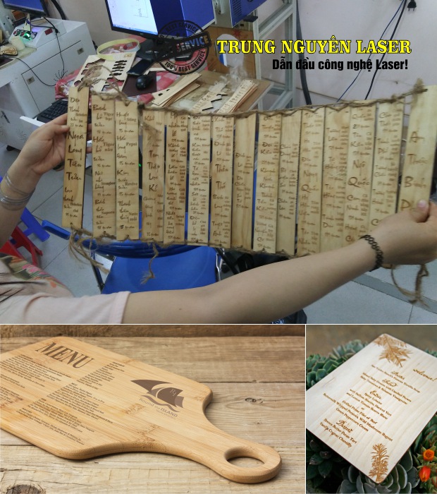 Địa chỉ Làm menu gỗ ở đâu uy tín giá rẻ tại Sài Gòn và Hà Nội